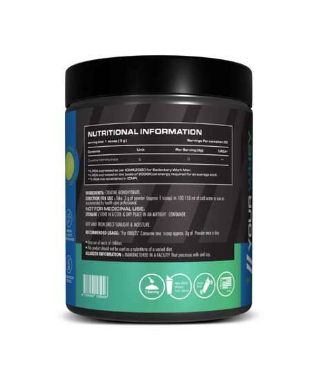 Your Whey Creatine Monohydrate 100g