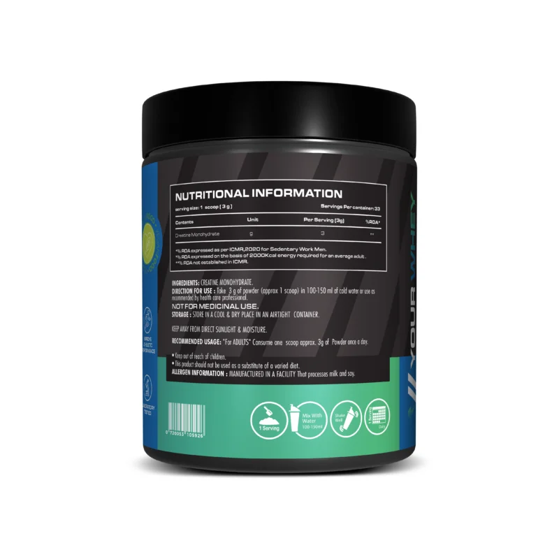 Your Whey Creatine Monohydrate 100g