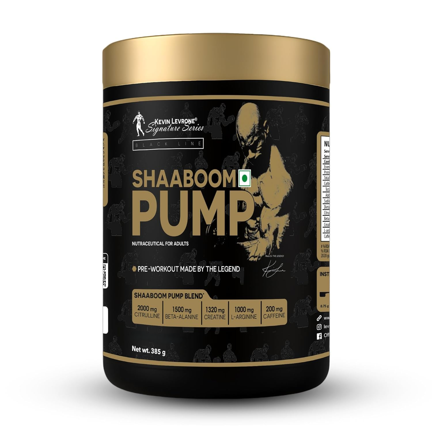 Kevin Levrone Shaboom Pump Pre workout 385g