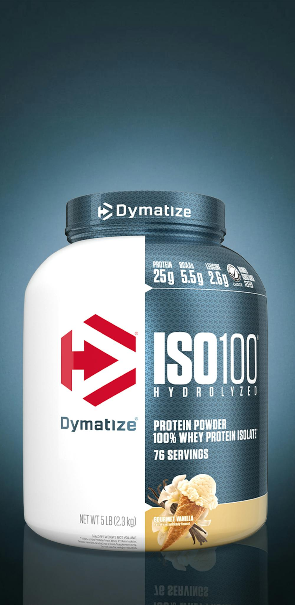 Dymatize Nutrition ISO100 Hydrolyzed Whey Protein Isolate 2.3kg
