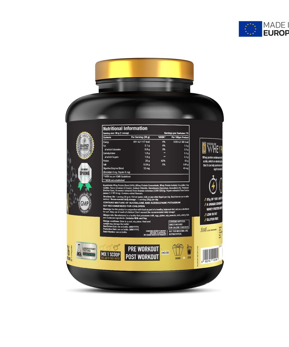 One Science Premium Whey Protein 2.27kg
