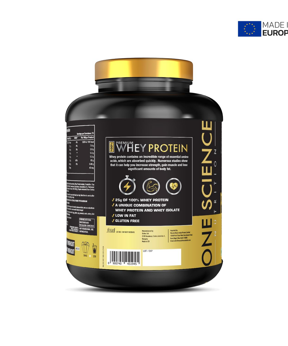 One Science Premium Whey Protein 2.27kg