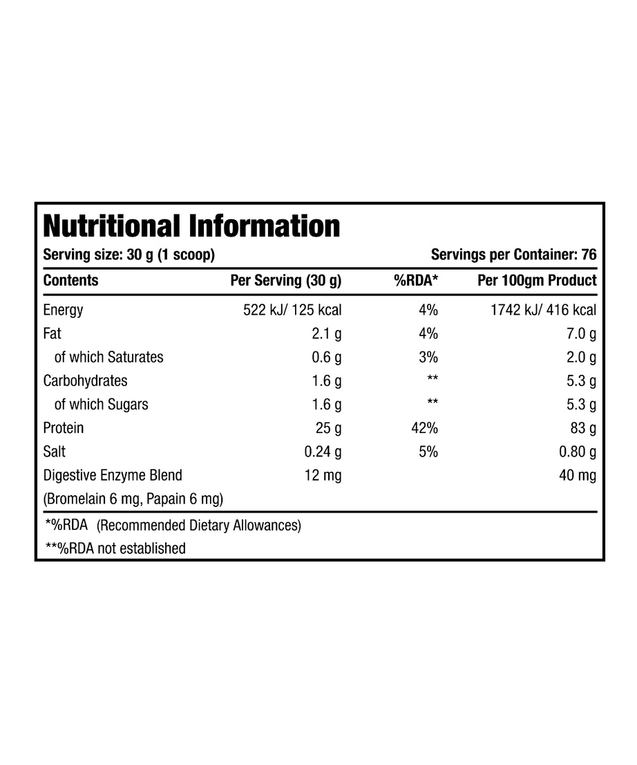 One Science Premium Whey Protein 2.27kg