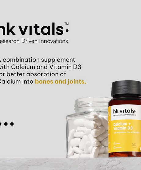 HK Vitals Calcium Plus Vitamin D3