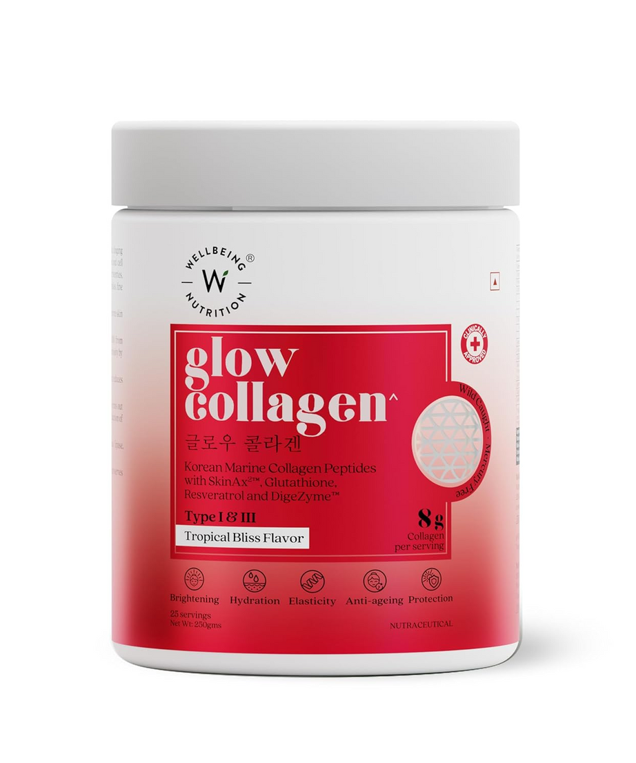 Wellbeing Nutrition Glow Collagen 250g