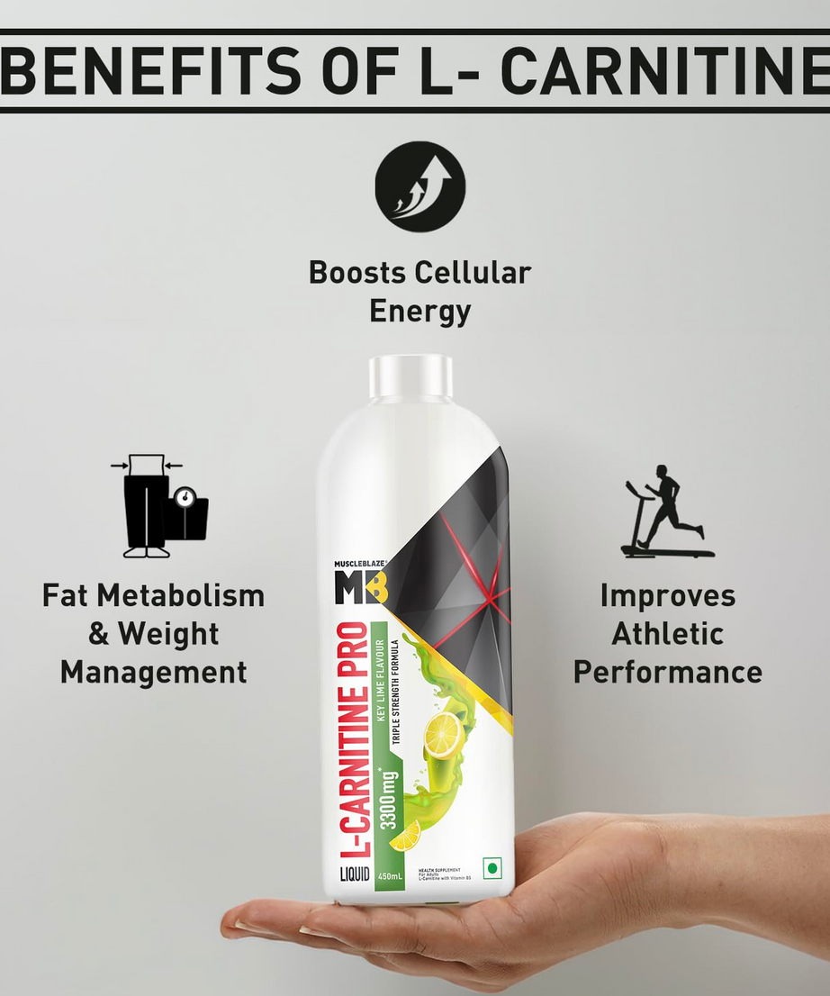 Muscleblaze L-Carnitine Pro 3300Mg 450ml