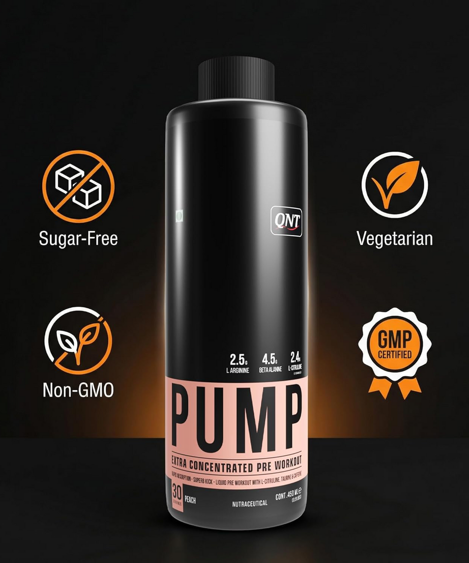 Qnt Carni Pump Ripping Preworkout 500ml
