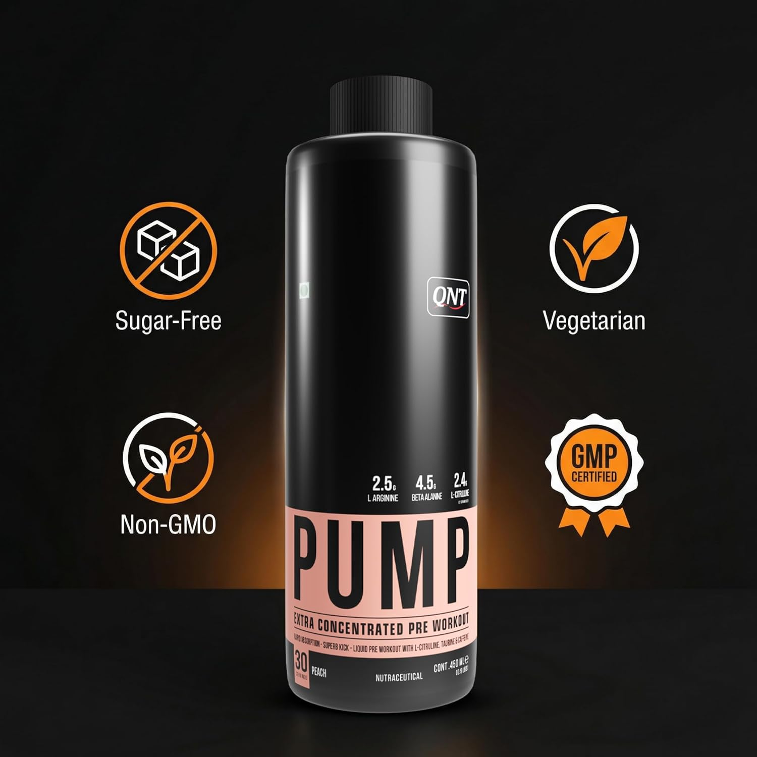 Qnt Carni Pump Ripping Preworkout 500ml