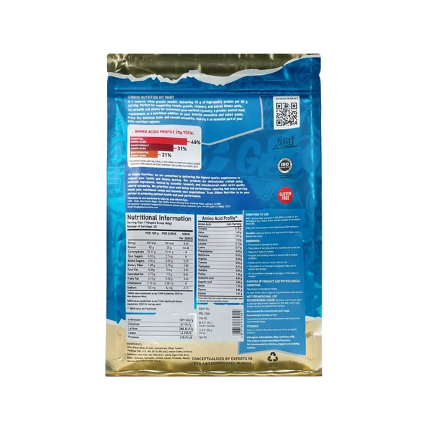 Gibbon Nutrition My Whey 1kg