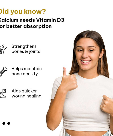 HK Vitals Calcium Plus Vitamin D3