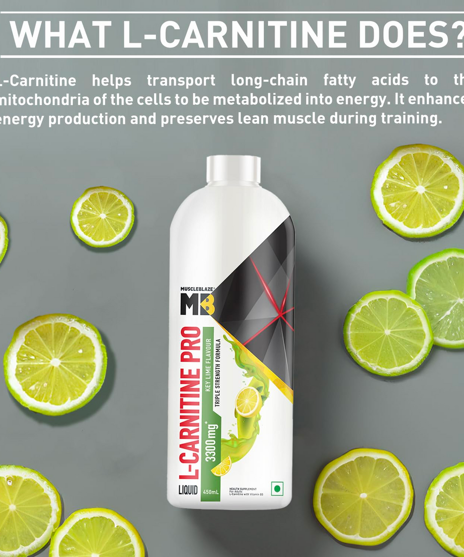 Muscleblaze L-Carnitine Pro 3300Mg 450ml