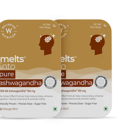 Wellbeing Nutrition Strips Pure Ashwagandha