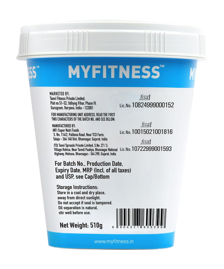 My Fitness Original Peanut Butter Crunchy 510g