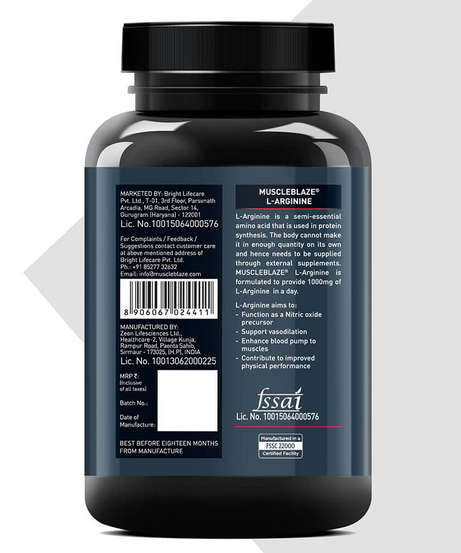 MuscleBlaze L-Arginine