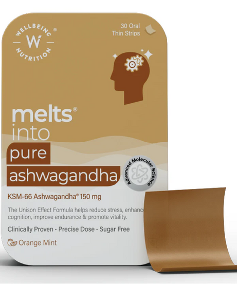 Wellbeing Nutrition Strips Pure Ashwagandha