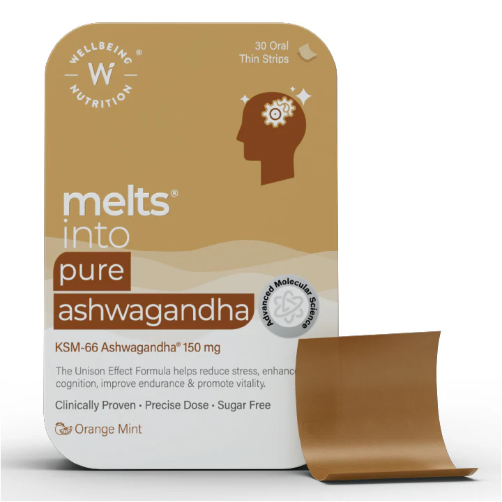 Wellbeing Nutrition Strips Pure Ashwagandha