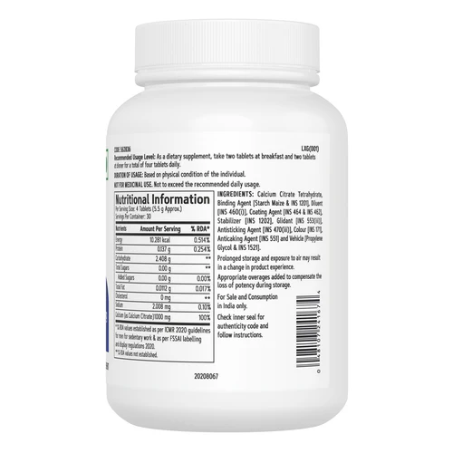 GNC Calcium Citrate