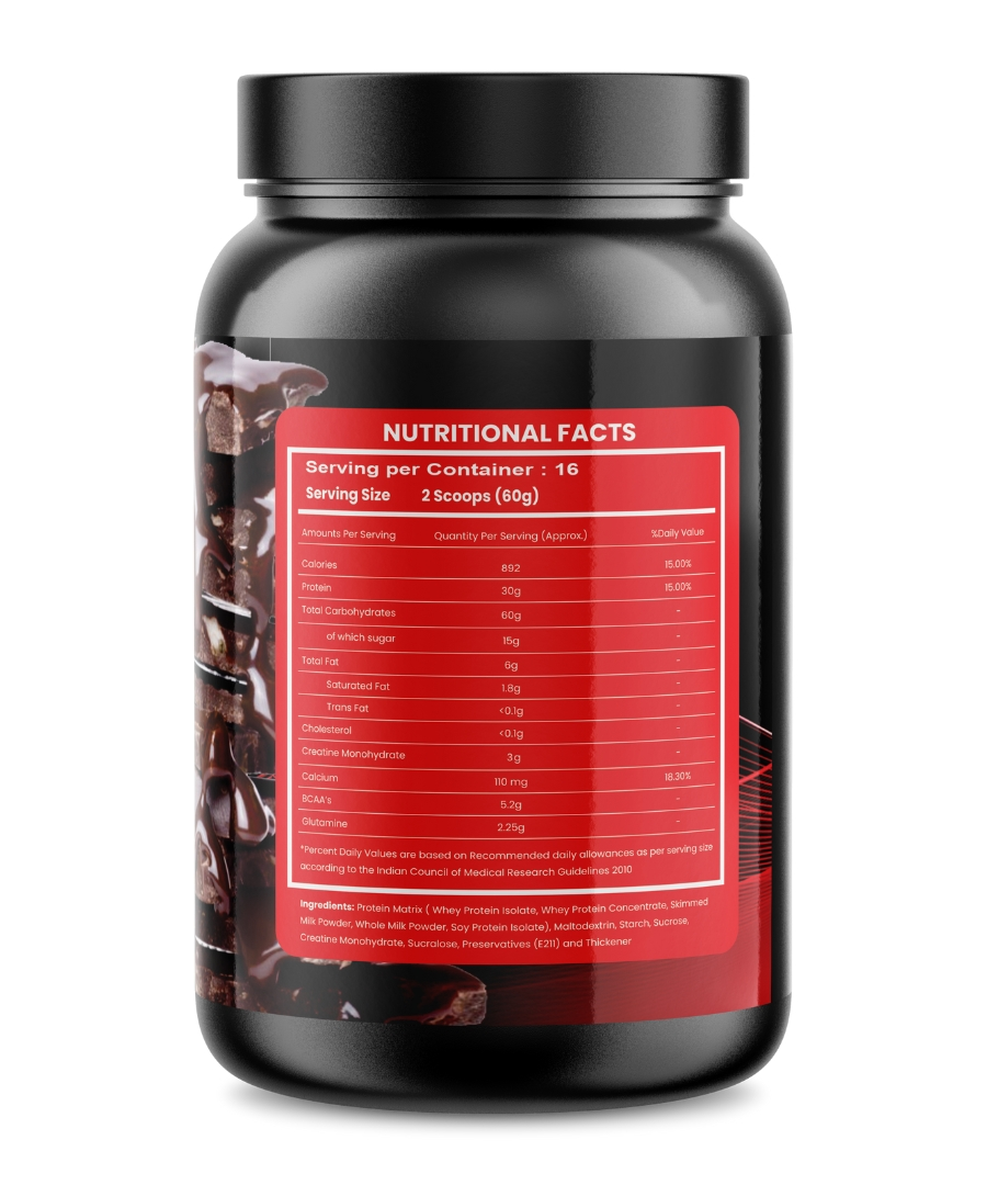 Healthcore Nutrition Bulk Mass Gainer 1kg