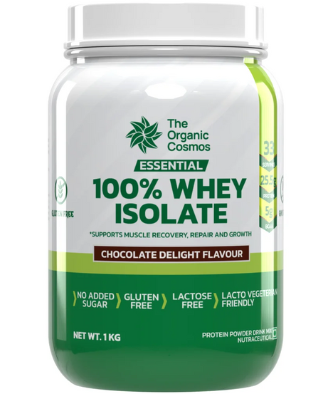 The Organic Cosmos Essential 100% Whey Isolate 1kg