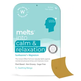 Wellbeing Nutrition Melts Into Calm & Relaxation Suntheanine + Magnesium 30strips
