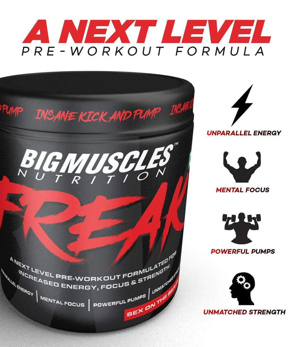 Bigmuscles Nutrition Freak 360g
