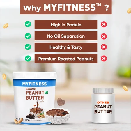 My Fitness Chocolate Peanult Butter Smooth 1.25kg