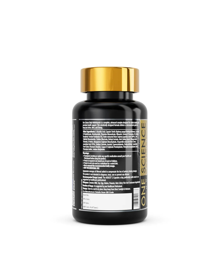 One Science Nutrition Daily Multivitamin + One Science Nutrition Omega-3 Alaskan Fish Oil