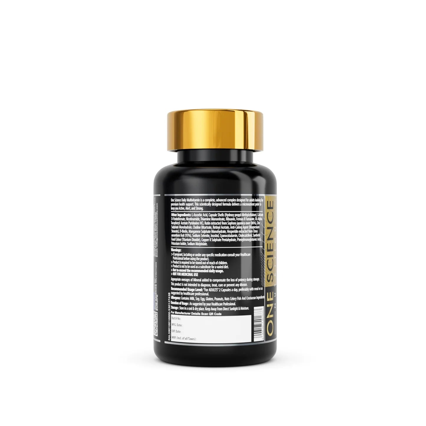 One Science Nutrition Daily Multivitamin + One Science Nutrition Omega-3 Alaskan Fish Oil