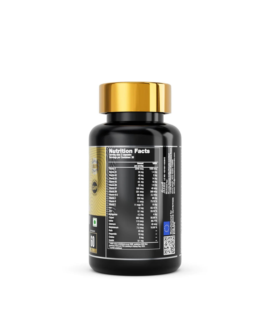One Science Nutrition Daily Multivitamin + One Science Nutrition Omega-3 Alaskan Fish Oil