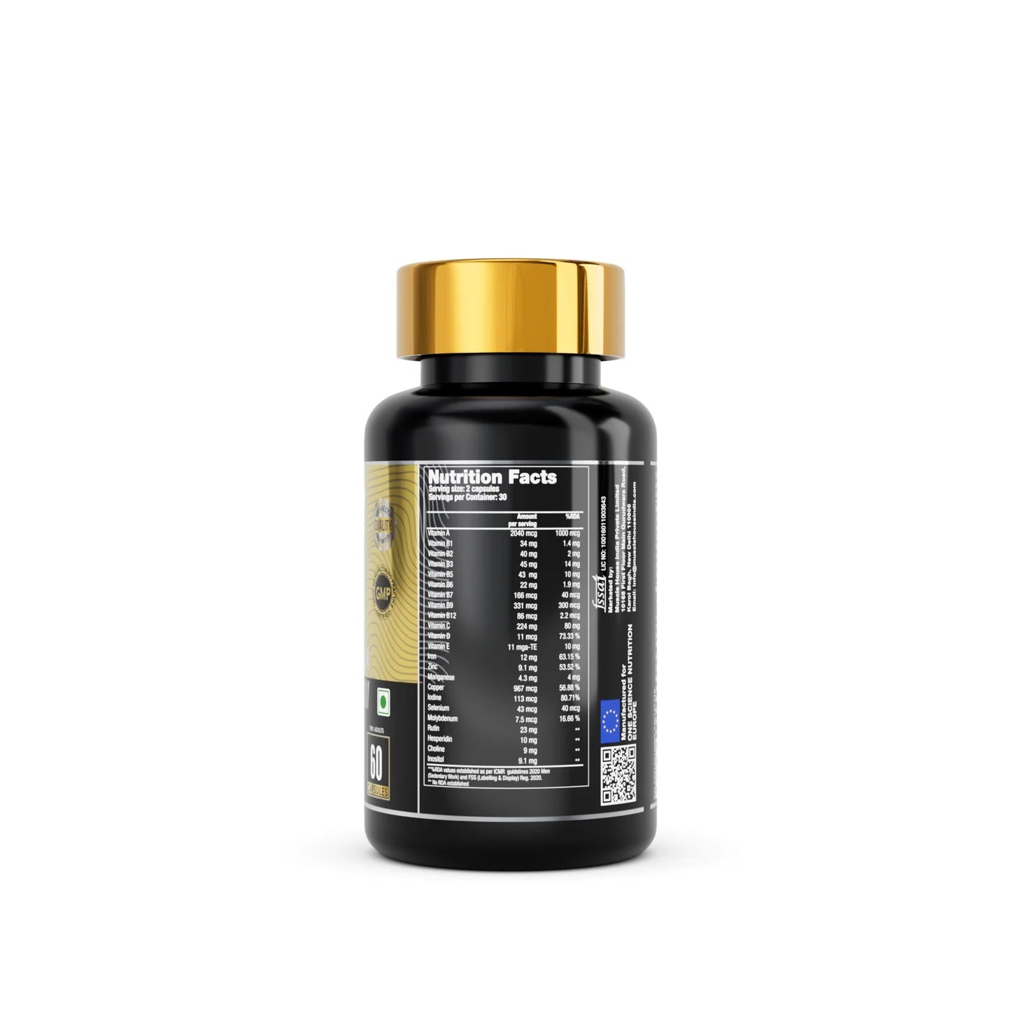 One Science Nutrition Daily Multivitamin + One Science Nutrition Omega-3 Alaskan Fish Oil