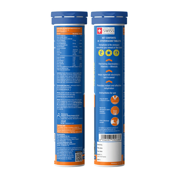 Fast&Up Reload Instant Electrolytes 20 Effervescent Tablets