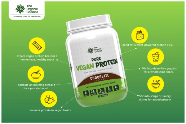 The Organic Cosmos Pure Vegan Protein 1kg
