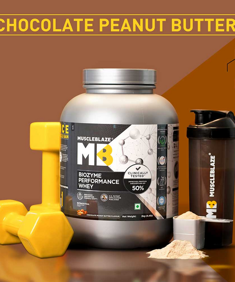 MuscleBlaze Biozyme Performance Whey 2kg
