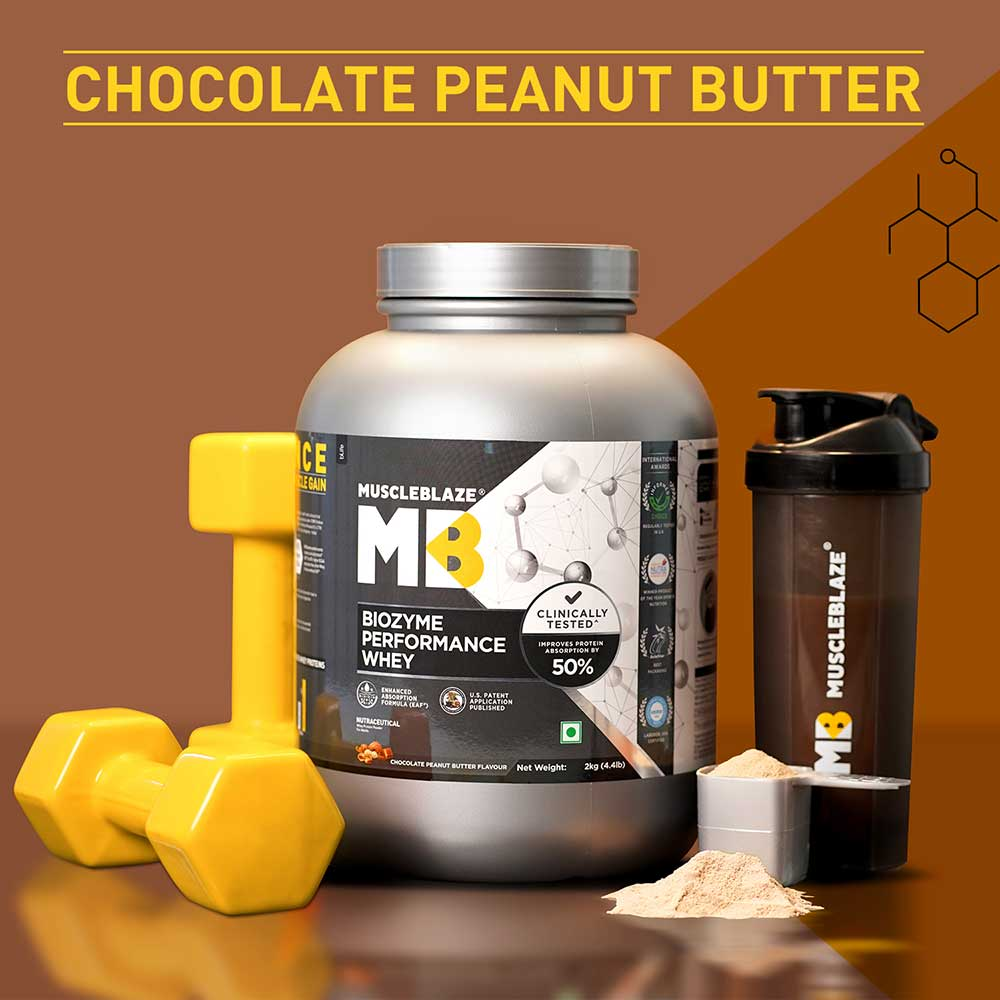 MuscleBlaze Biozyme Performance Whey 2kg