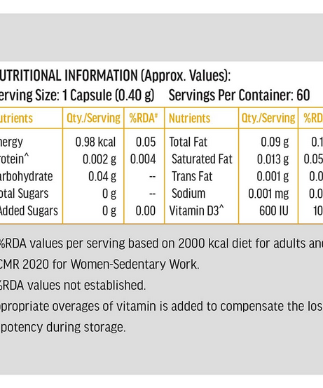 HK Vitals Vitamin D3