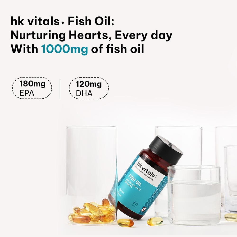 HK Fish Oil 1000mg EPA and DHA 120mg