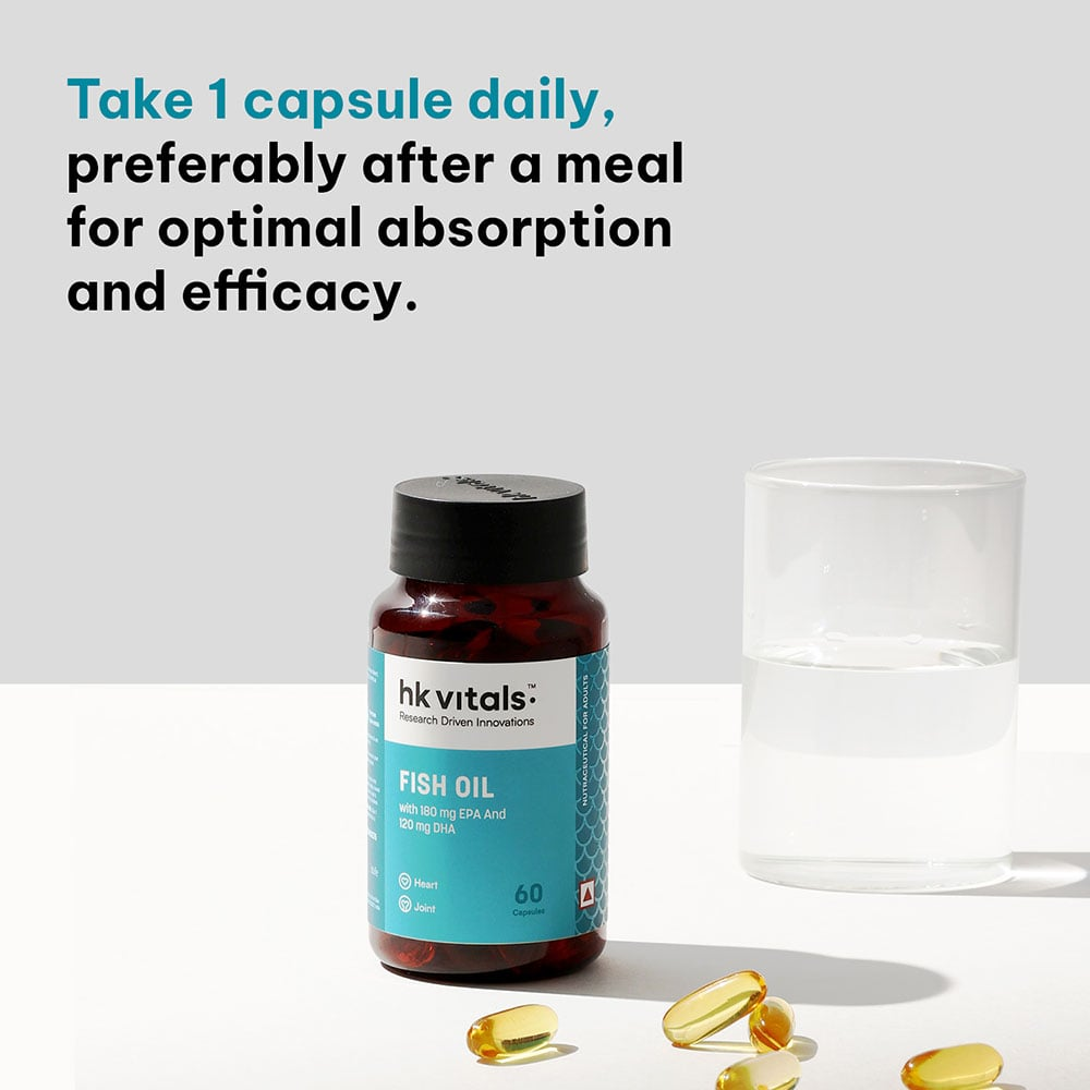 HK Fish Oil 1000mg EPA and DHA 120mg