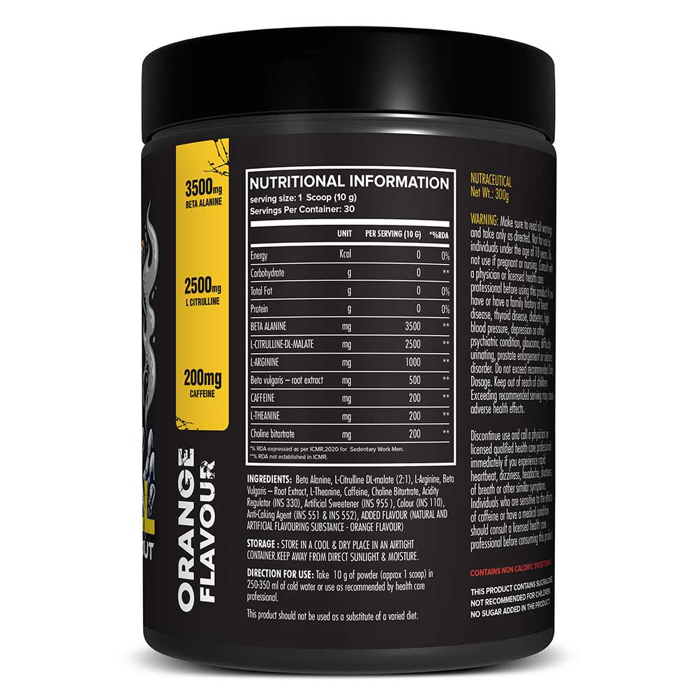 Your Whey Fireball Extreme Preworkout 300g