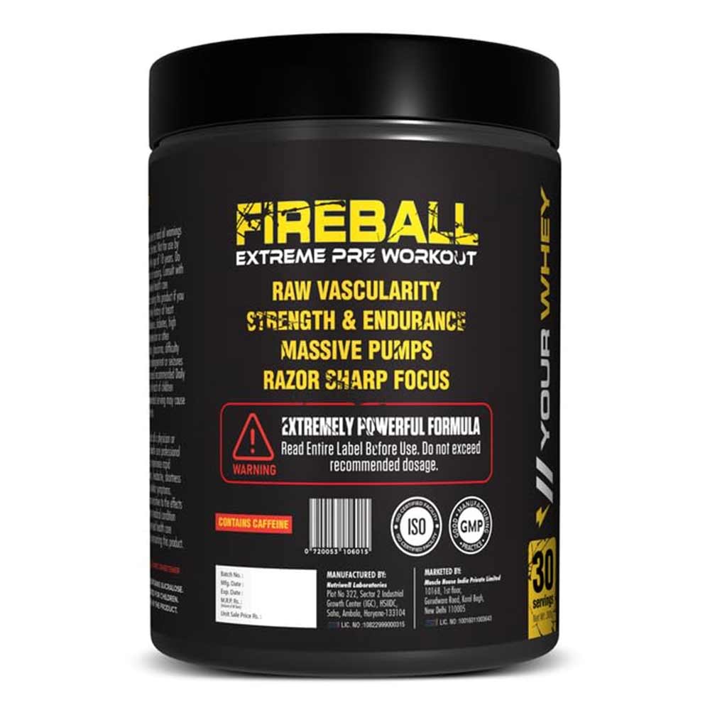 Your Whey Fireball Extreme Preworkout 300g
