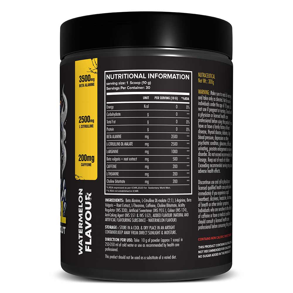 Your Whey Fireball Extreme Preworkout 300g
