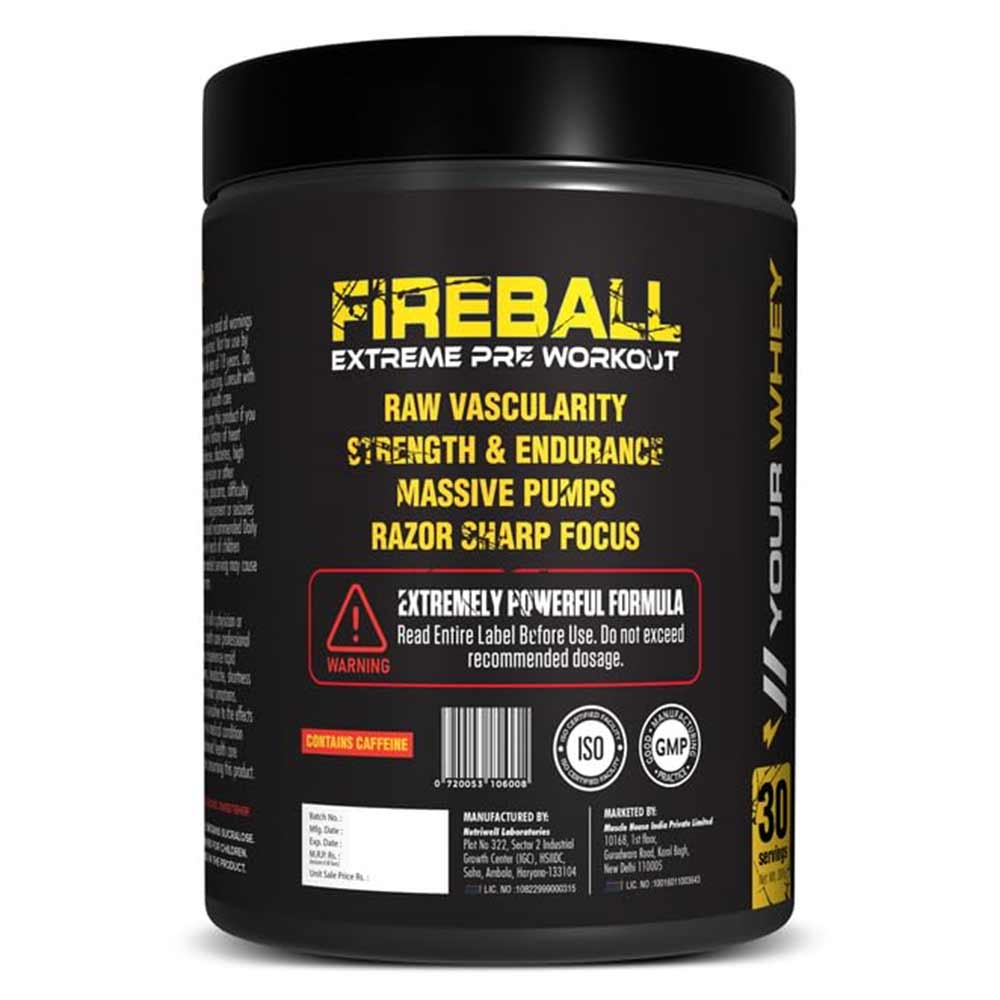 Your Whey Fireball Extreme Preworkout 300g