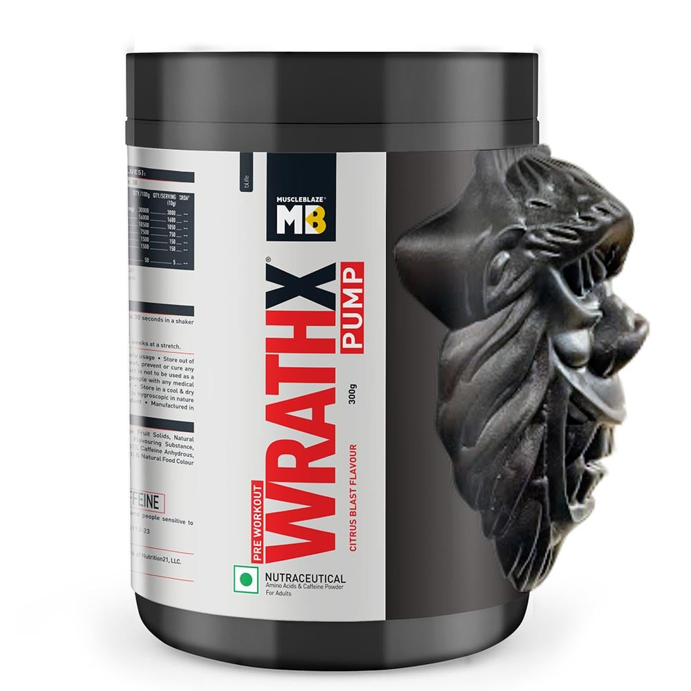 MuscleBlaze WrathX Pump 30servings