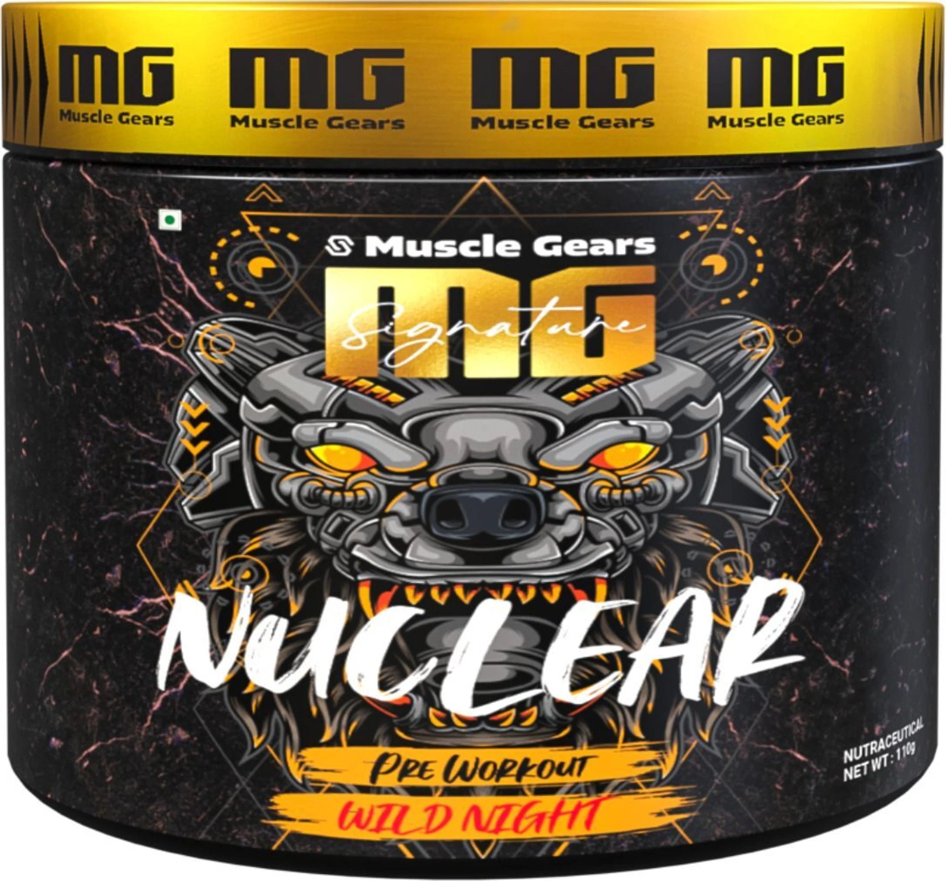 Muscle Gears Nuclear Preworkout 110g