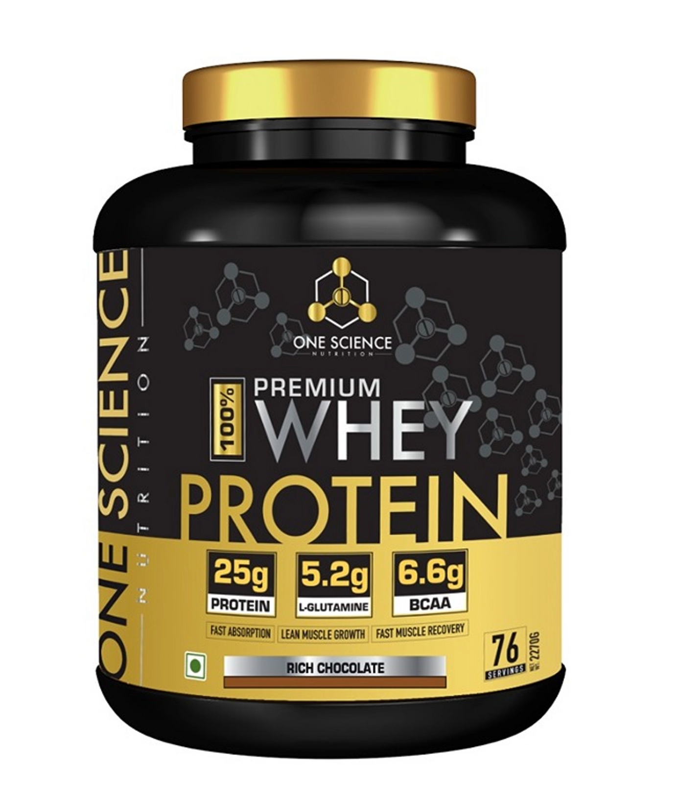 One Science Nutriton 100% Premium Whey Protein Rich 2.27kg