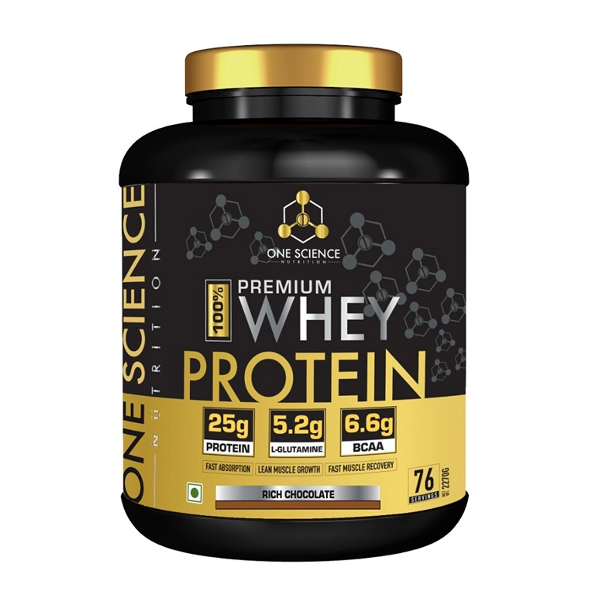 One Science Nutriton 100% Premium Whey Protein Rich 2.27kg