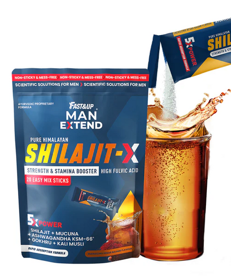 Fast&Up Man Extend Pure Himalayan Shilajit -X 20sachet