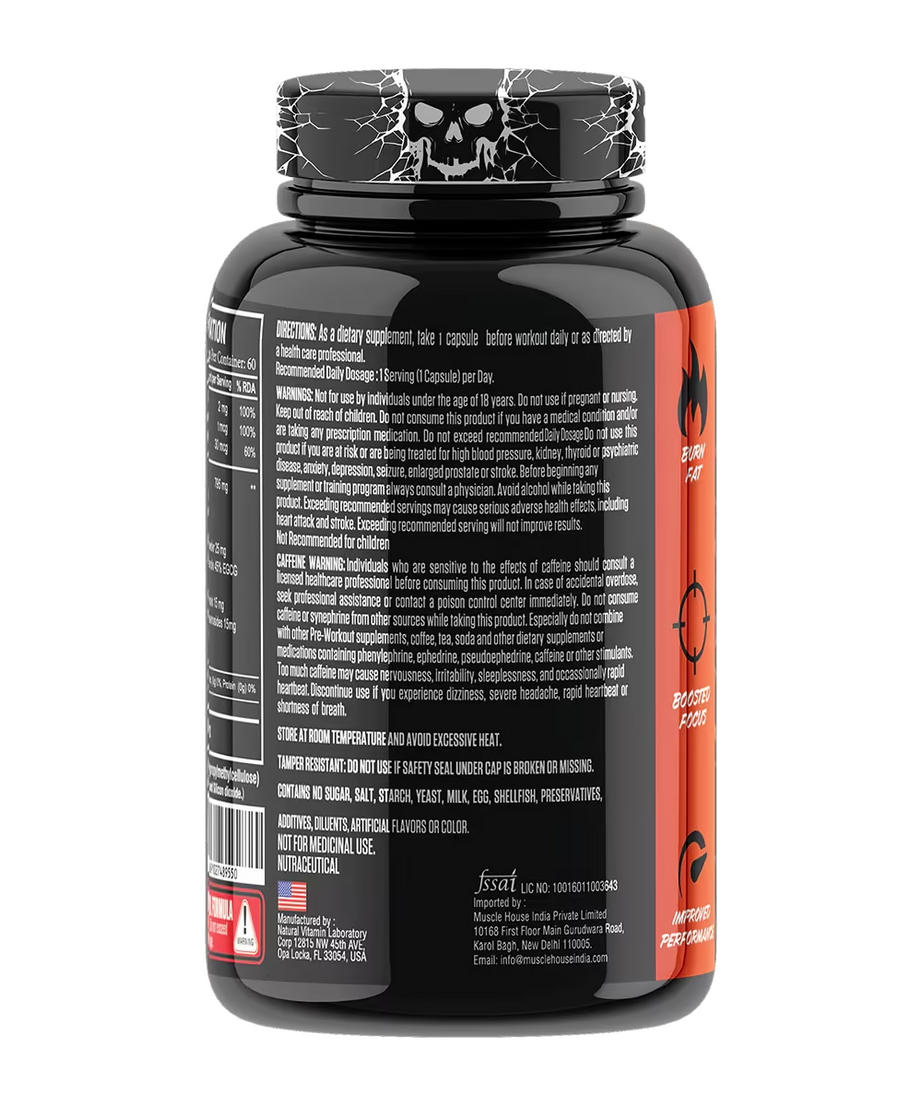 One Science Skull Fire Fat Burner