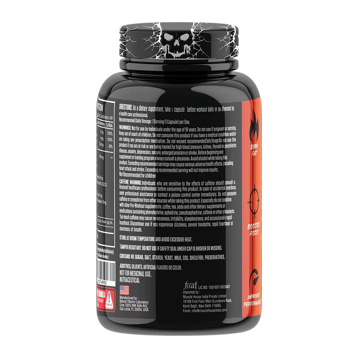 One Science Skull Fire Fat Burner