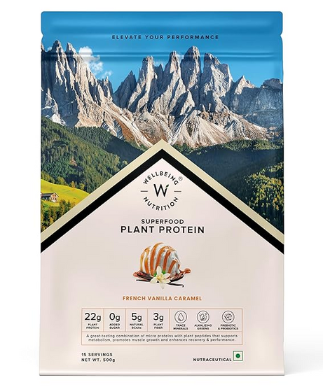 Wellbeing Nutrition Superfood Plant Protein 500g