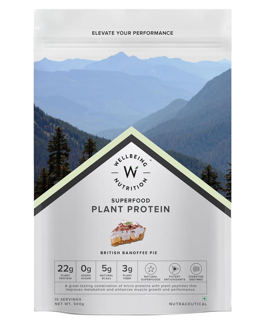 Wellbeing Nutrition Superfood Plant Protein 500g